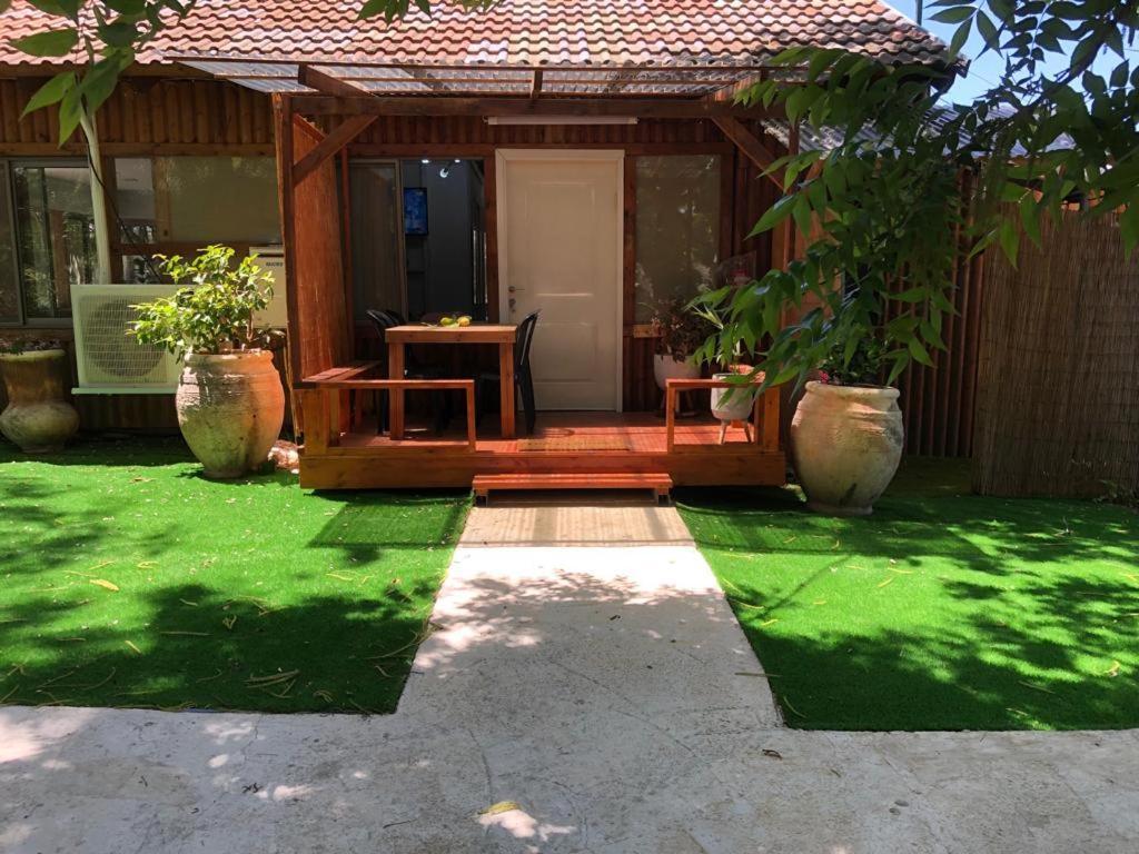 איתן בקתות עץ Eitan Wood Cabins Resort Sede Eli'ezer Luaran gambar