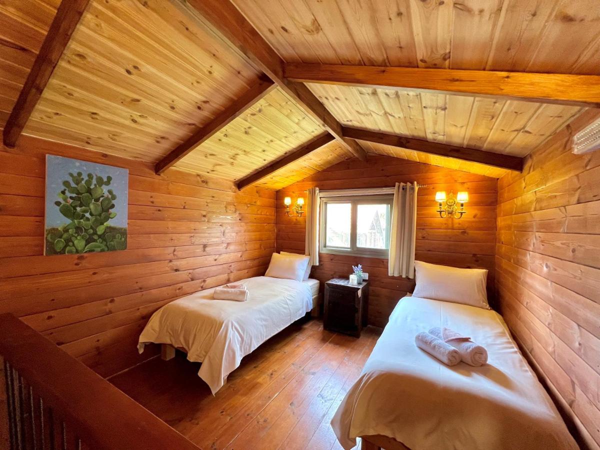 איתן בקתות עץ Eitan Wood Cabins Resort Sede Eli'ezer Luaran gambar