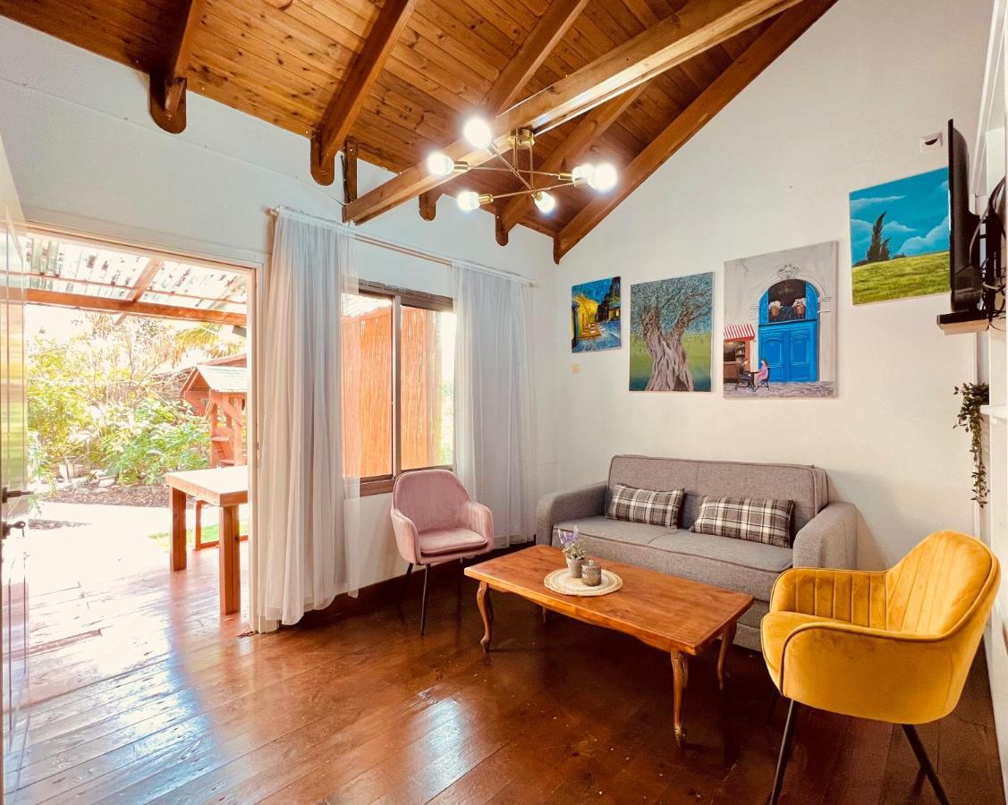 איתן בקתות עץ Eitan Wood Cabins Resort Sede Eli'ezer Luaran gambar