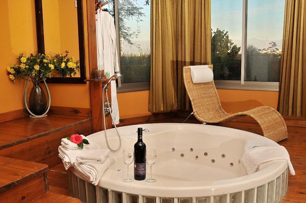 איתן בקתות עץ Eitan Wood Cabins Resort Sede Eli'ezer Luaran gambar
